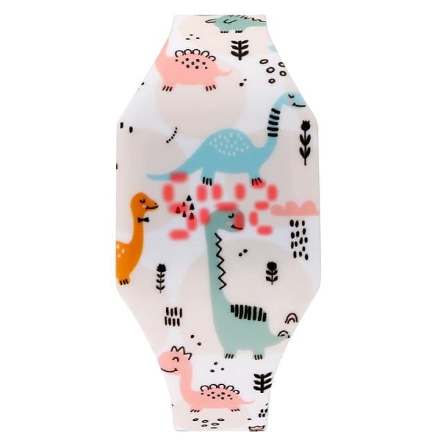 Cartoon Digital Watch Dolphin Mermaid Unicorn Dinosaur Kitty Christmas 3D Digital Sport Watch With 10 Color Lights And Alarm Band Digital Wrist Watch Gifts For Boys Girls Child Wristwatch