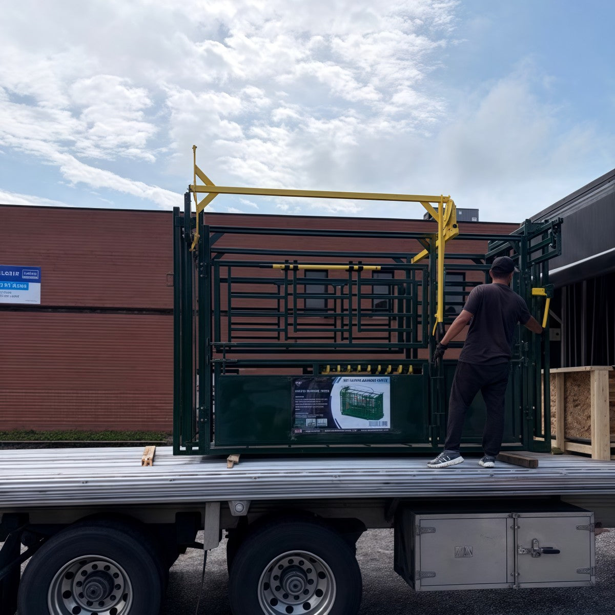 Cattle Work Chute Manual Headgate