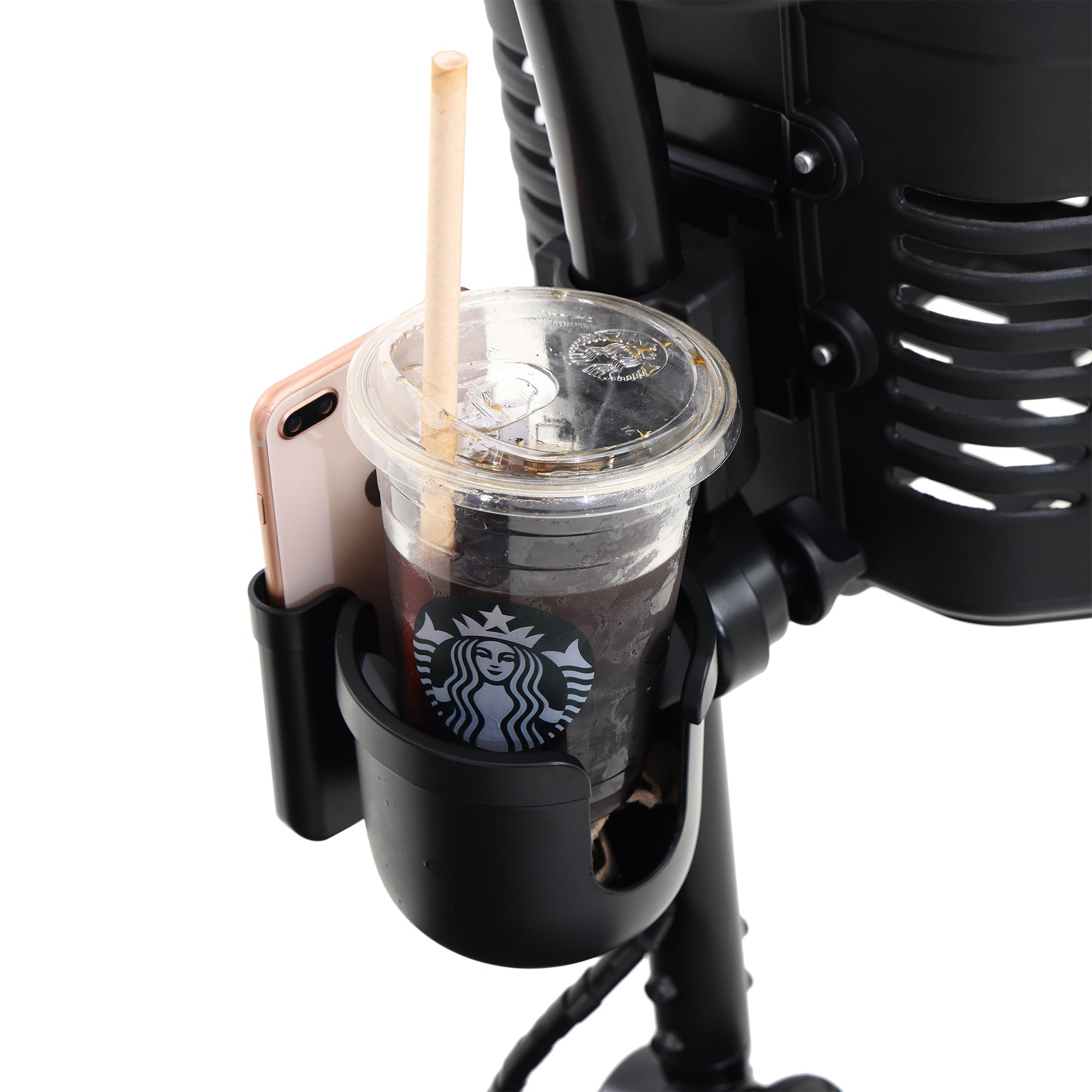 Mobility Scooter 4-Wheel Metal Blue 300 LB 10 Mile Basket Cup Holder 5 mph