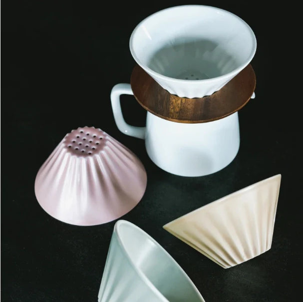 Origami - Tea Dripper - Matte Gray
