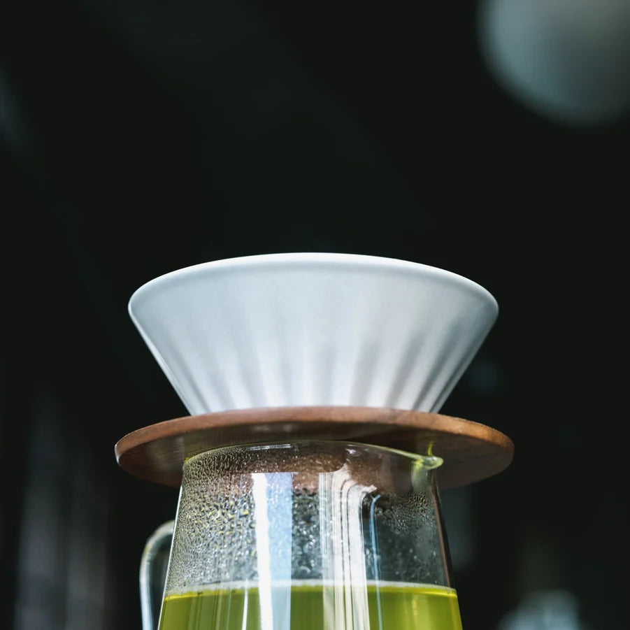 Origami - Tea Dripper - Matte Beige