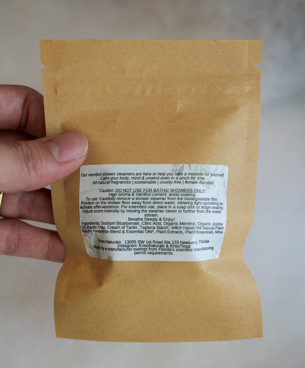 Holiday Winter Scents - Single Shower Steamers