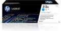 New, Pre-Owned - HP 312A Cyan LaserJet Toner Cartridge, CF381A