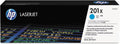 New, Pre-Owned - HP 201X High-Yield Cyan LaserJet Toner Cartridge, CF401X
