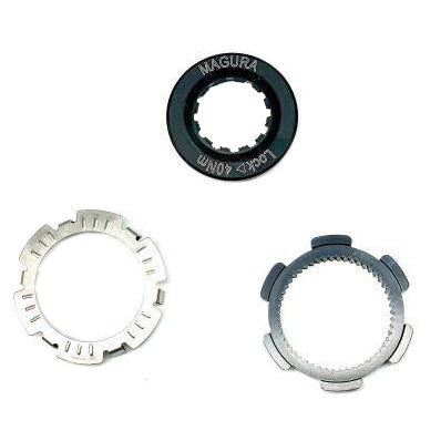 Magura Center Lock Rotor Lockring Quick Release Black