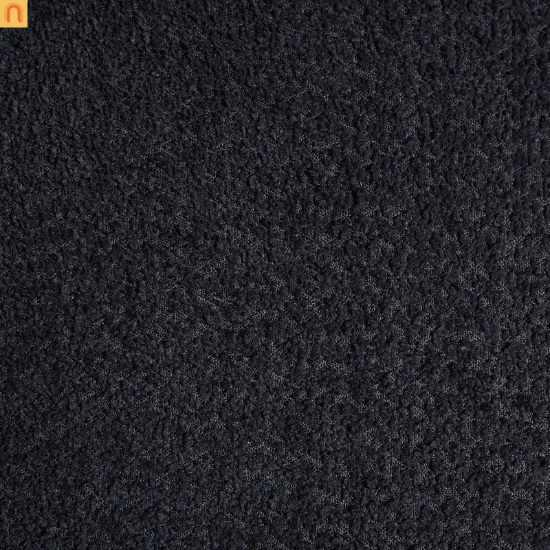 Accent Chair Farmhouse Boucle Black Wood Slender Base 27in Wide