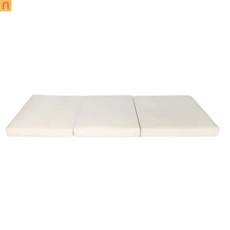 Chaise Lounge Acacia Wood Light Brown Cream Cushion 4 Position 79in