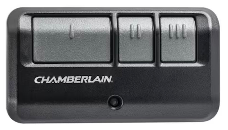 Substitute for Chamberlain 953EVC 3-Button For all Chamberlain with Learn key Garage Door Opener Remote Control [893MAX]