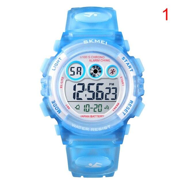 Children Student Electronic Watch Multi-Function Colorful LED Luminous Children Waterproof Personality Watch Sports Digital Watches For Boys Girls With Colorful LED Light Best Gifts For Children