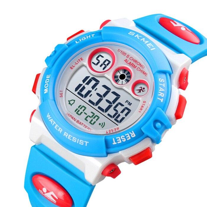 Children Student Electronic Watch Multi-Function Colorful LED Luminous Children Waterproof Personality Watch Sports Digital Watches For Boys Girls With Colorful LED Light Best Gifts For Children