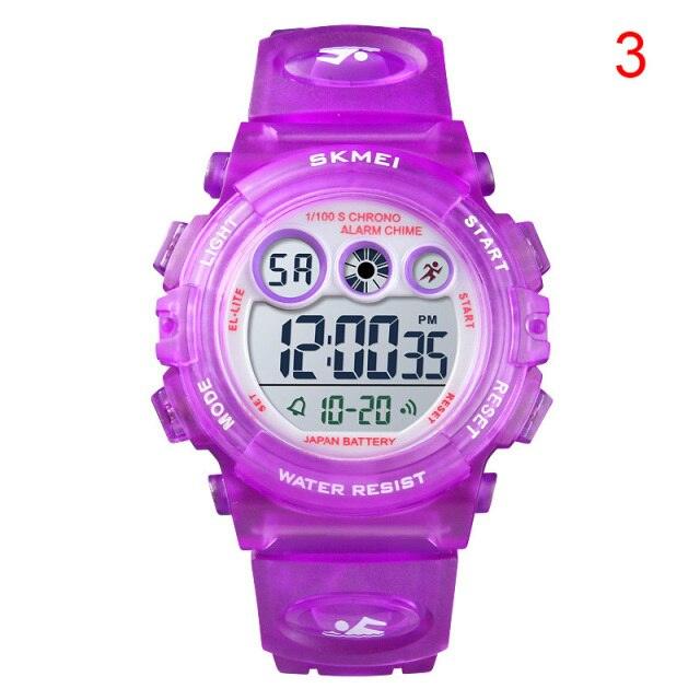 Children Student Electronic Watch Multi-Function Colorful LED Luminous Children Waterproof Personality Watch Sports Digital Watches For Boys Girls With Colorful LED Light Best Gifts For Children