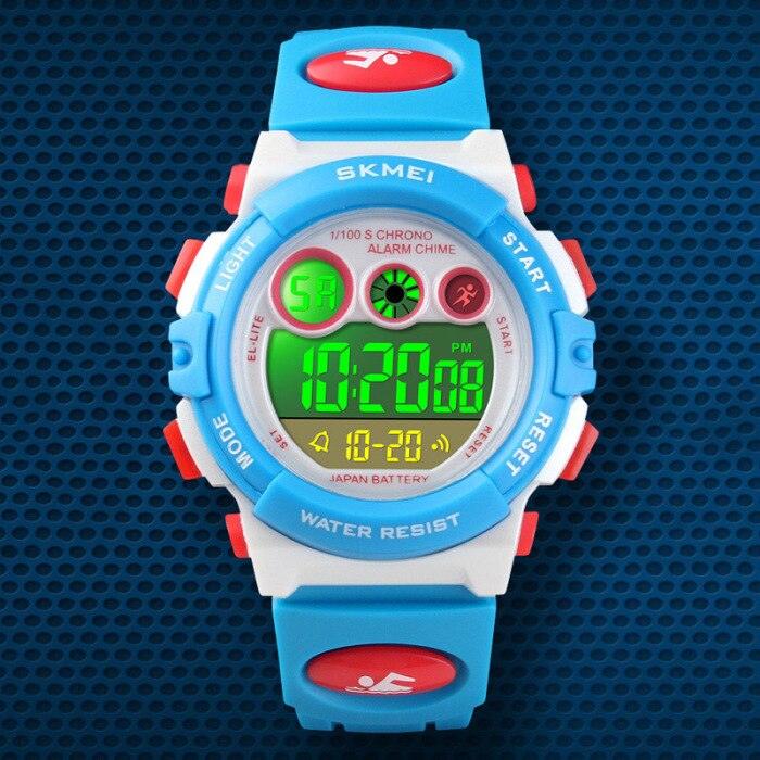 Children Student Electronic Watch Multi-Function Colorful LED Luminous Children Waterproof Personality Watch Sports Digital Watches For Boys Girls With Colorful LED Light Best Gifts For Children