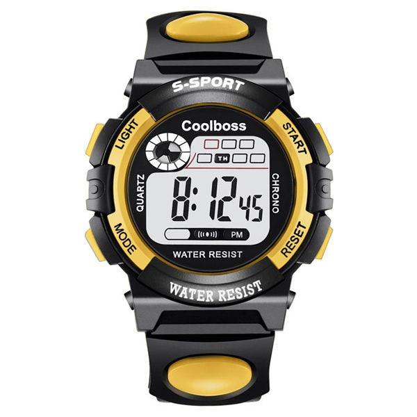 Children Watch Sport Kids Silicone Strap Waterproof LED Digital Watch For Kid Children Student Colorful LED Electronic Digital Watch Multifunction Display Sports Watches For Kids