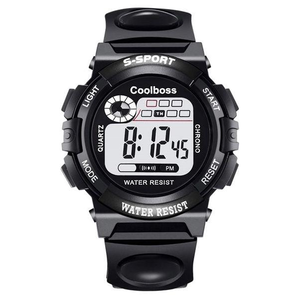 Children Watch Sport Kids Silicone Strap Waterproof LED Digital Watch For Kid Children Student Colorful LED Electronic Digital Watch Multifunction Display Sports Watches For Kids