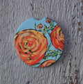 Car Coaster: Blue Bell. Artist Christi Dreese