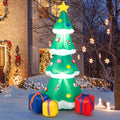 6 Feet Tall Blow up Christmas Tree with 3 Gift Boxes