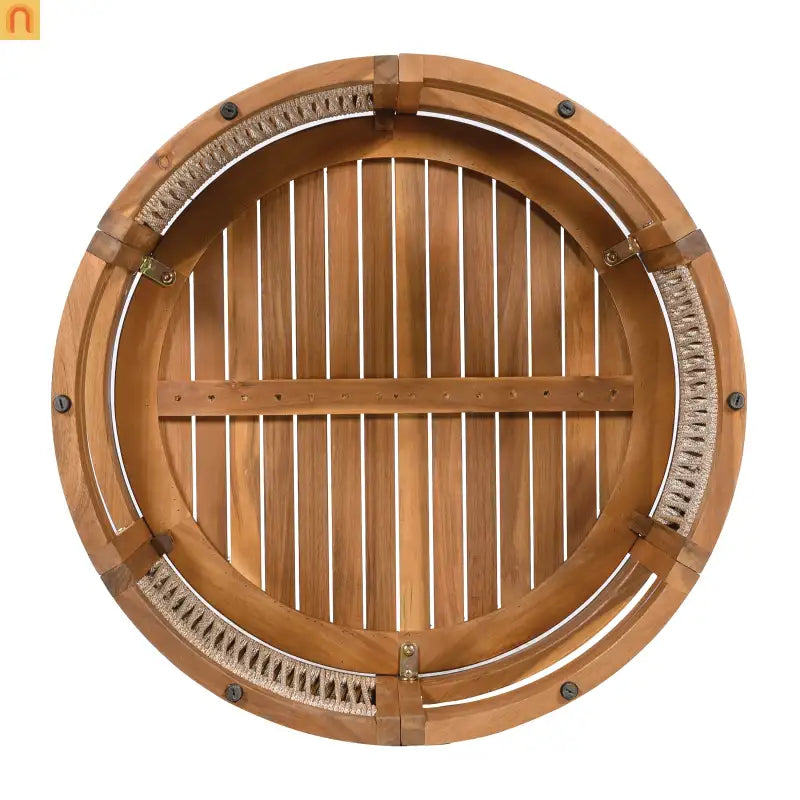 Outdoor Coffee Table Acacia Wood Square 27.95