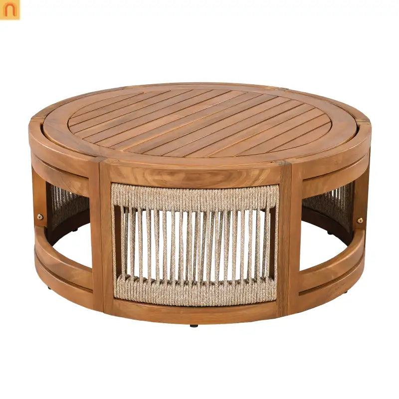 Outdoor Coffee Table Acacia Wood Square 27.95