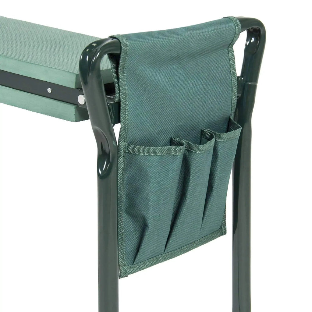 MANDOTOS Comfort Gardener Kneeler Ergonomic Foldable Garden Stool For Knees And Back