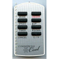 Commercial Cool AC562054 Air Conditioner Remote Control