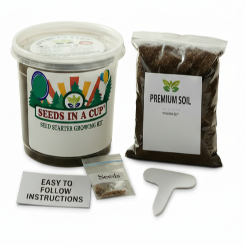 Spinach Grow Kit | Grow Spinach from Seed | Seeds In A Cup®