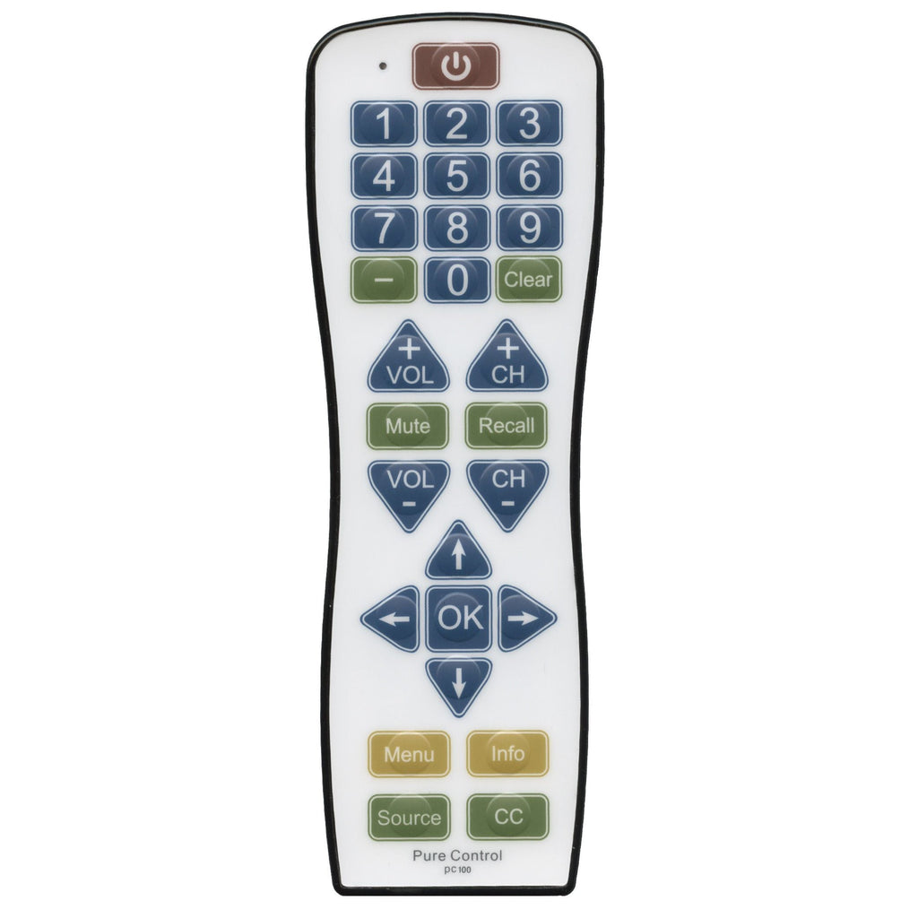 Substitute for RCA 38W766 Antimicrobial 1-Device Universal Remote Control [RR1003]