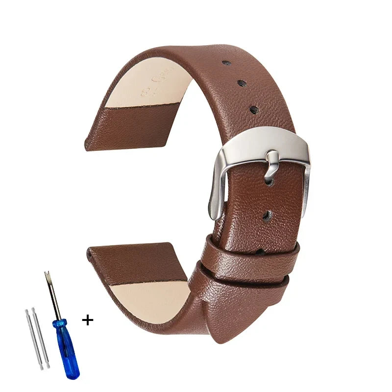 COROS Leather Watch Band For Smartwatch - Soft Comfort Strap