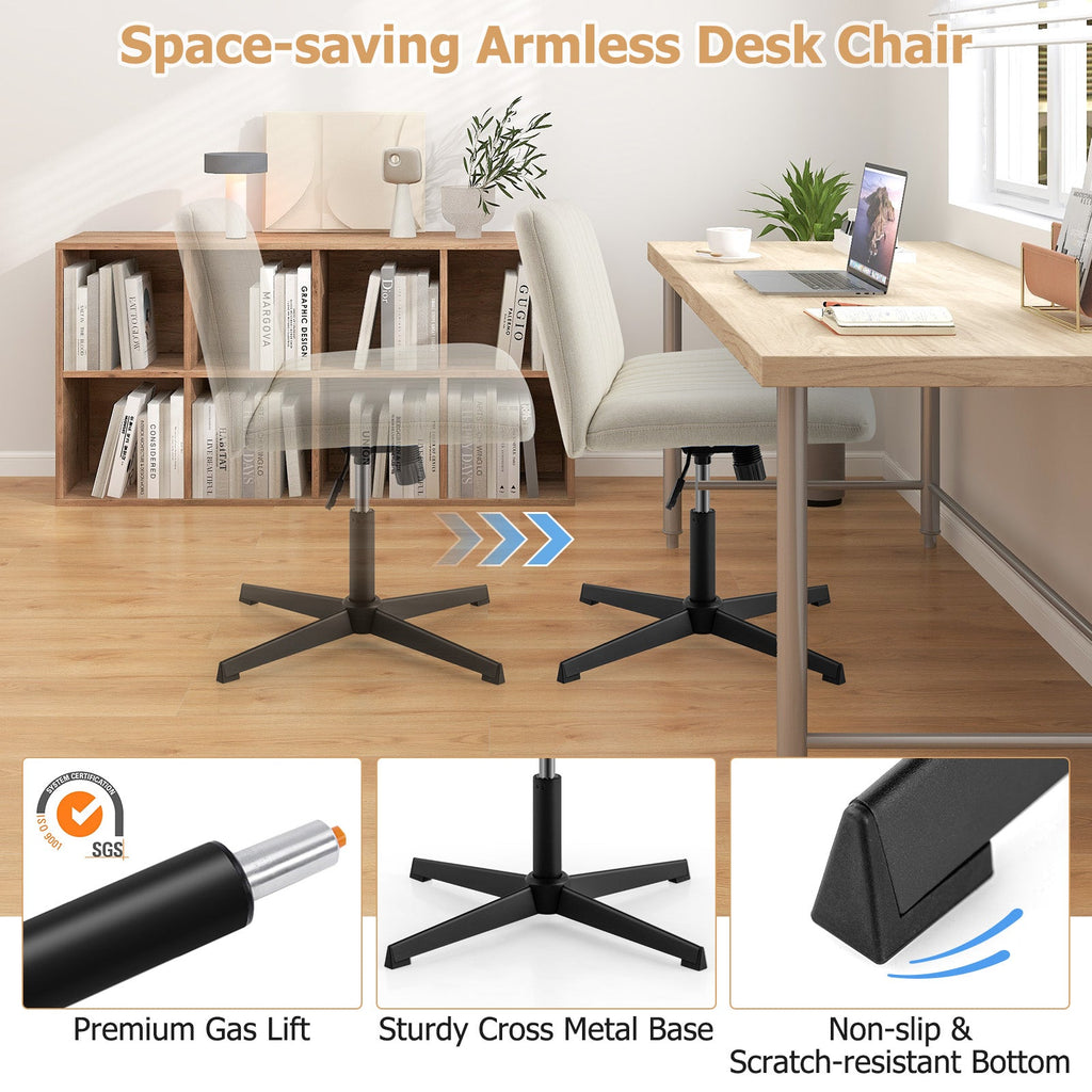 Criss Cross Legged Chair No Wheels 120¬∞ Rocking Adjustable Height