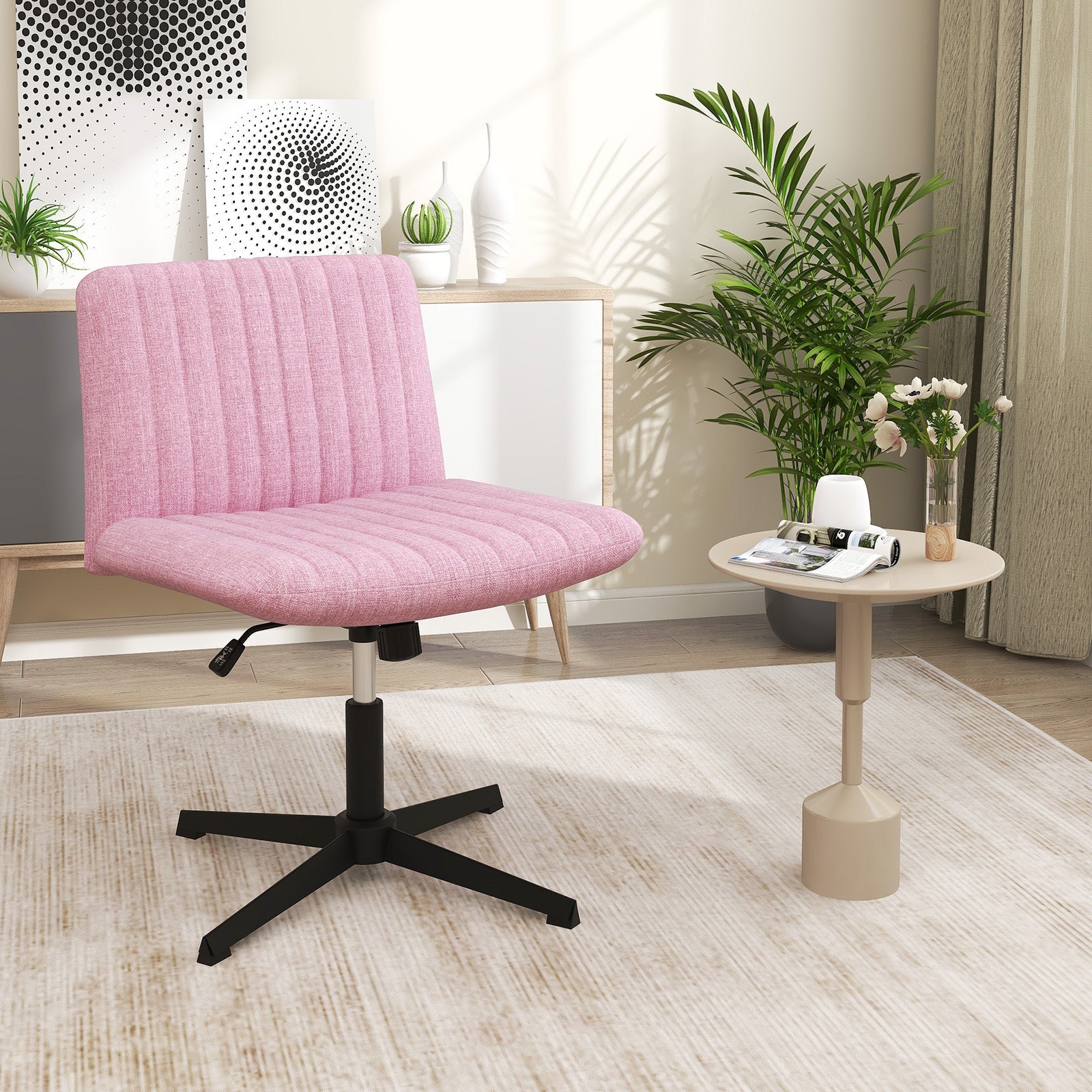Criss Cross Legged Chair No Wheels 120¬∞ Rocking Adjustable Height