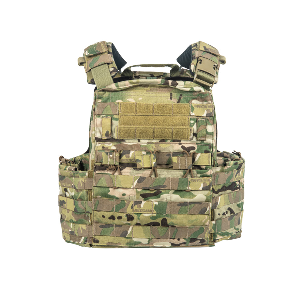 Crye CPC | Cage Plate Carrier w/ Doffing System, Mag, Radio & Admin Pouches (Like-New)