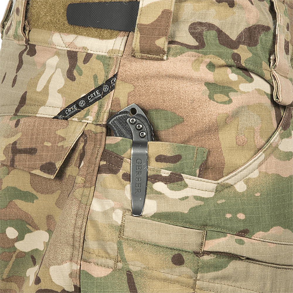 Crye Precision G4 Combat Pants | w/ Adjustable Waist & Mesh Venting | Made in the USA (Like-New)