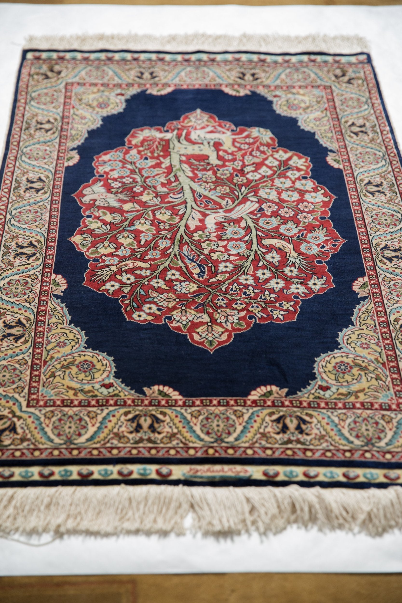 2x3 Vintage Fine Hereke Rug Mat