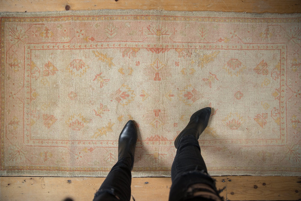 3x5.5 Vintage Oushak Rug
