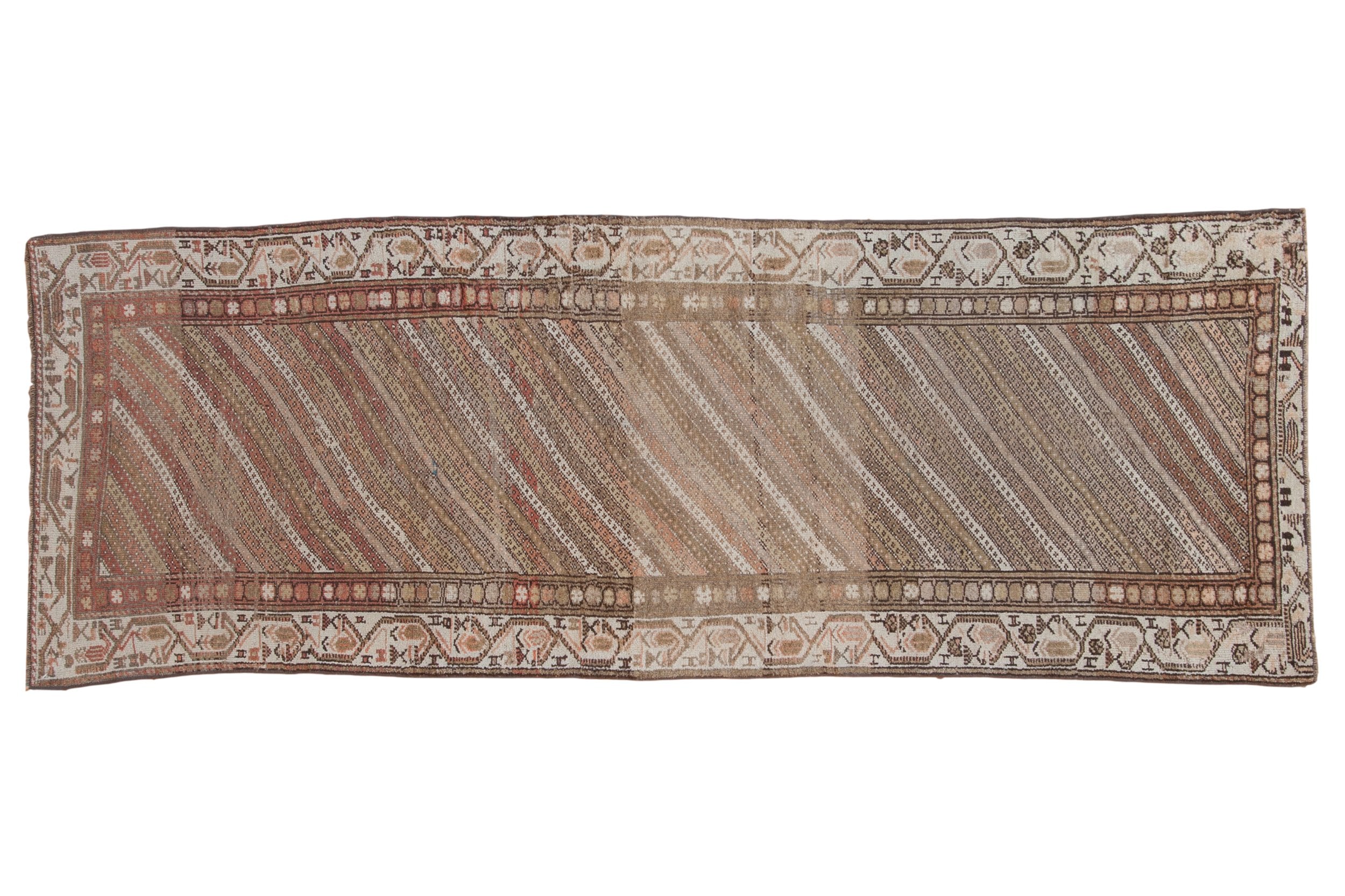 RESERVED 3x8.5 Vintage Distressed Hamadan Rug Runner