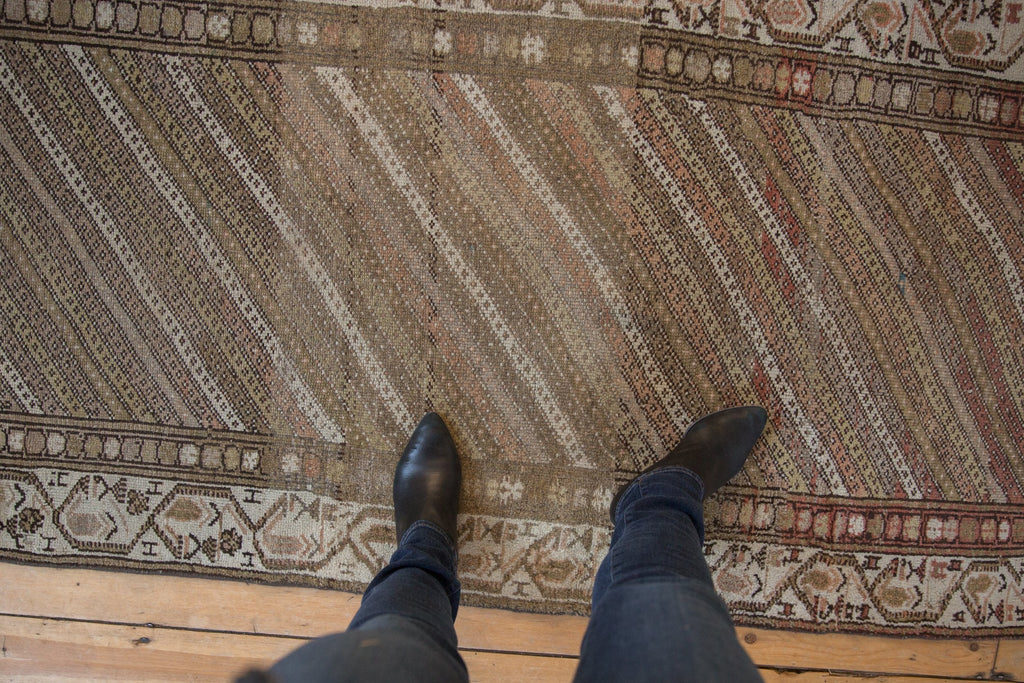 RESERVED 3x8.5 Vintage Distressed Hamadan Rug Runner