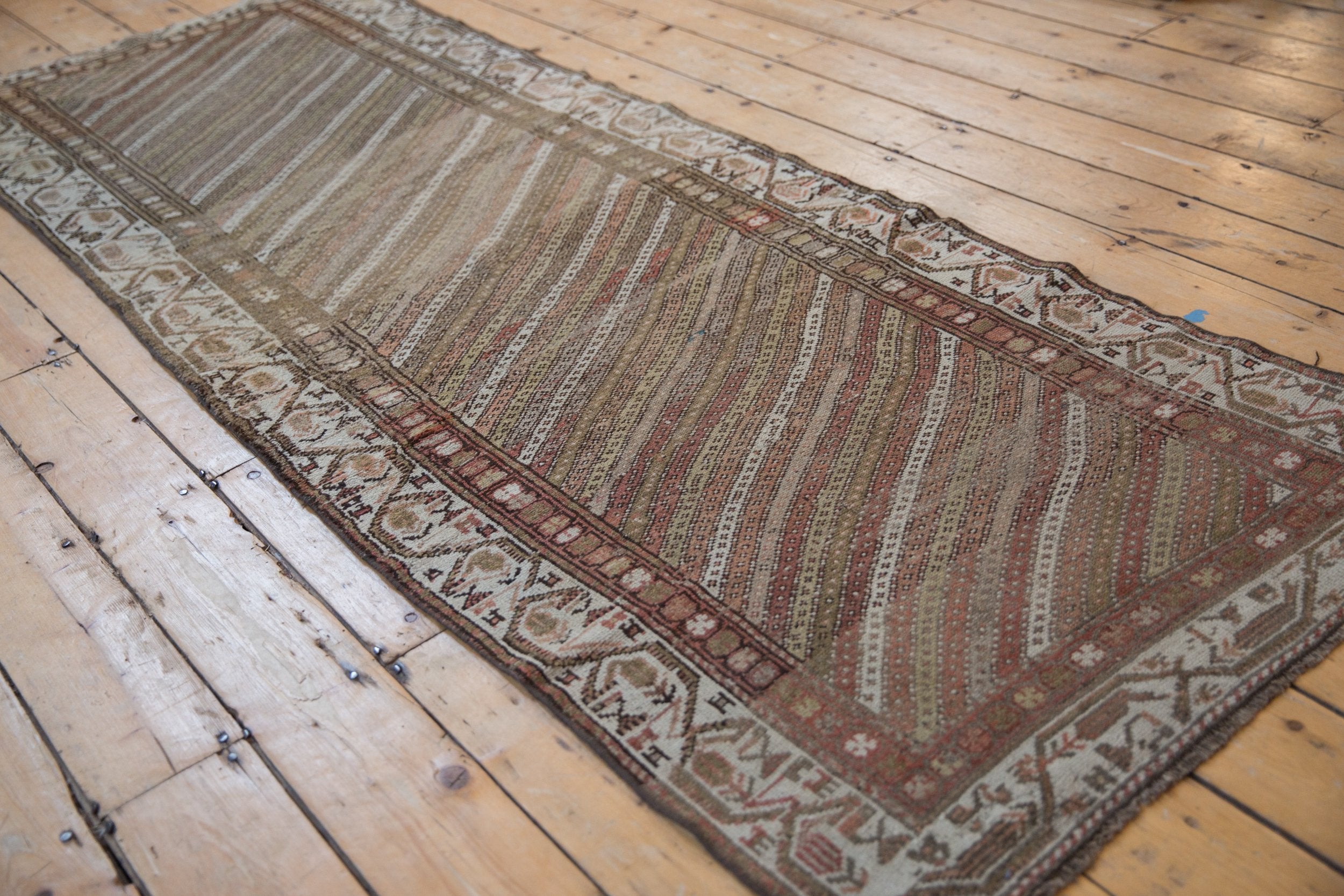 RESERVED 3x8.5 Vintage Distressed Hamadan Rug Runner