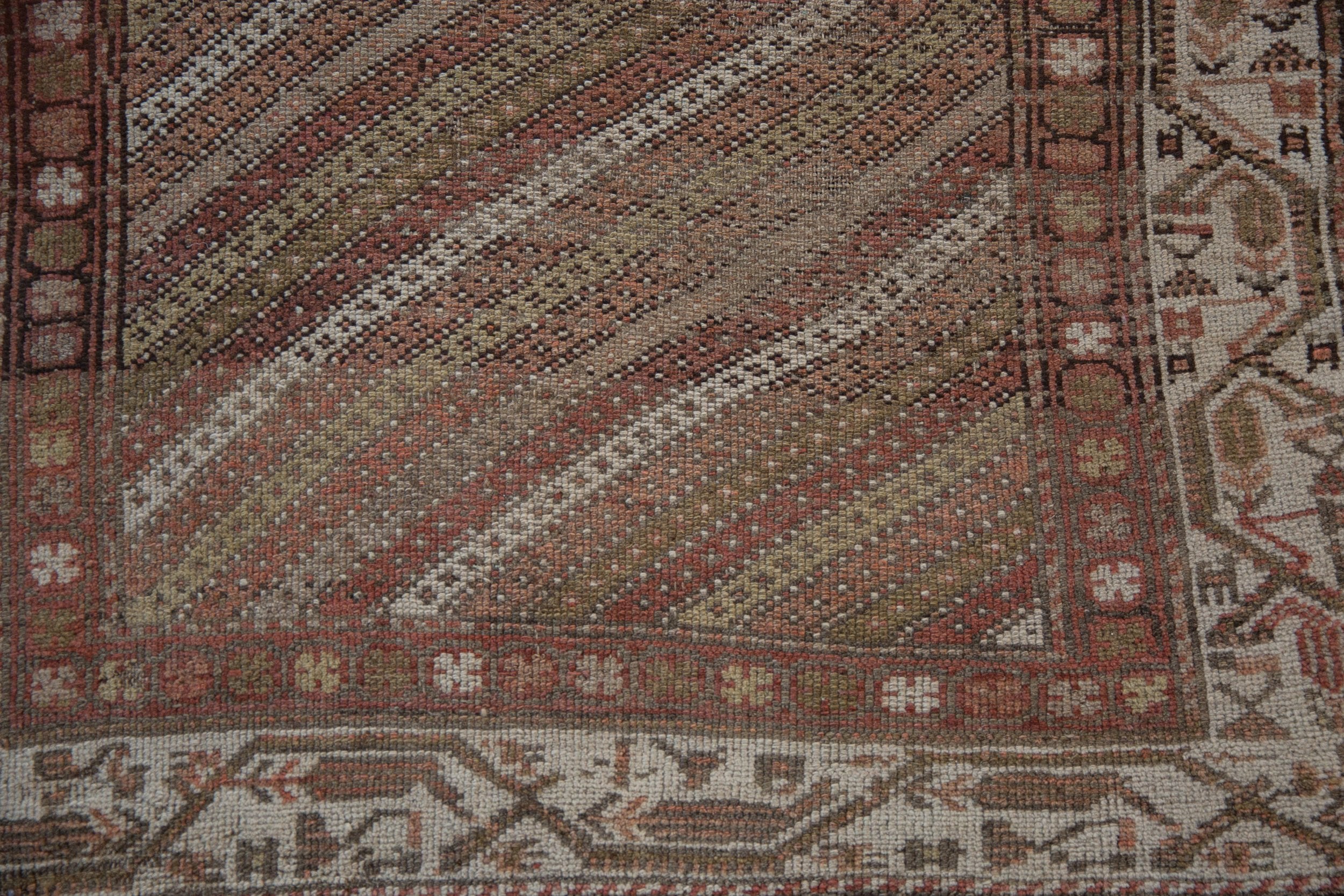 RESERVED 3x8.5 Vintage Distressed Hamadan Rug Runner