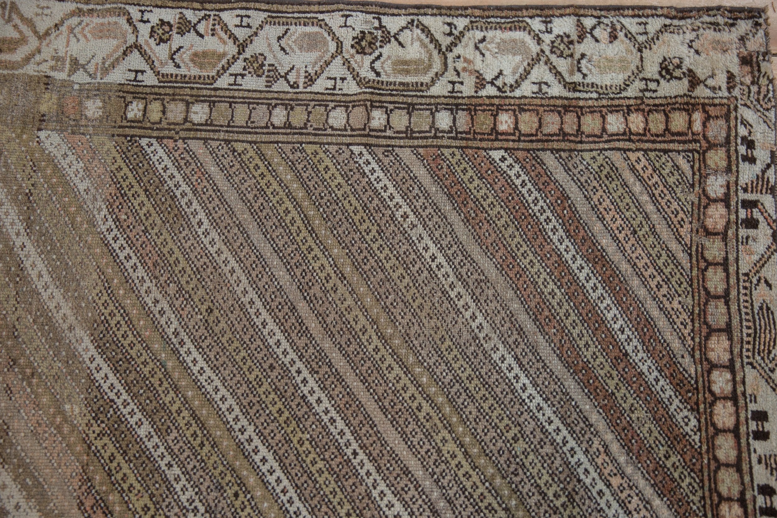 RESERVED 3x8.5 Vintage Distressed Hamadan Rug Runner