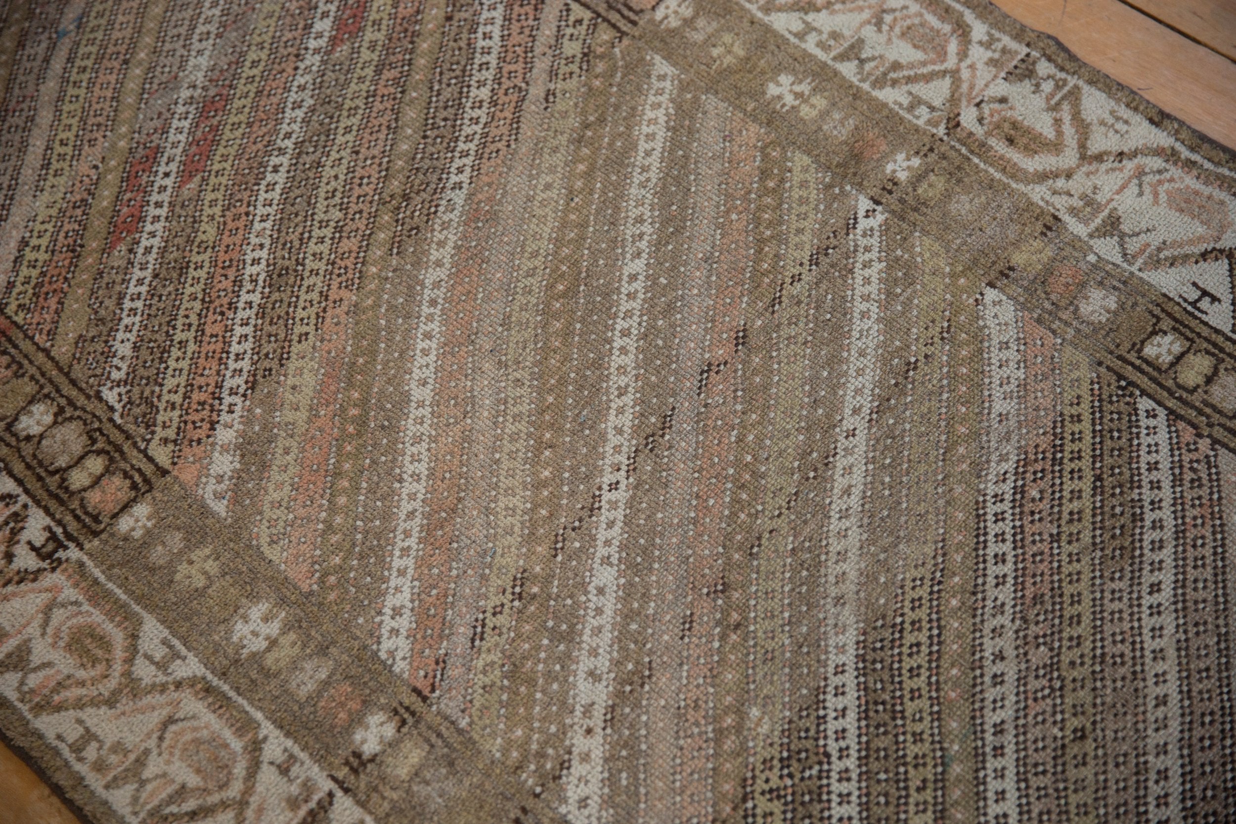 RESERVED 3x8.5 Vintage Distressed Hamadan Rug Runner