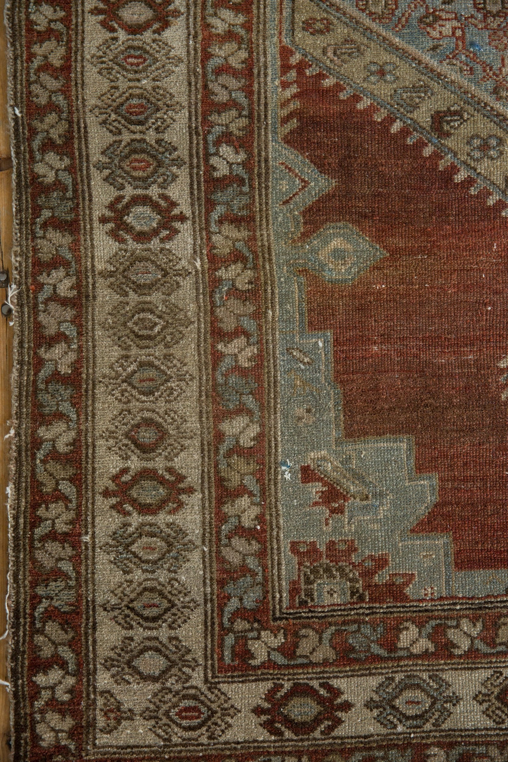 4x6 Vintage Distressed Malayer Rug