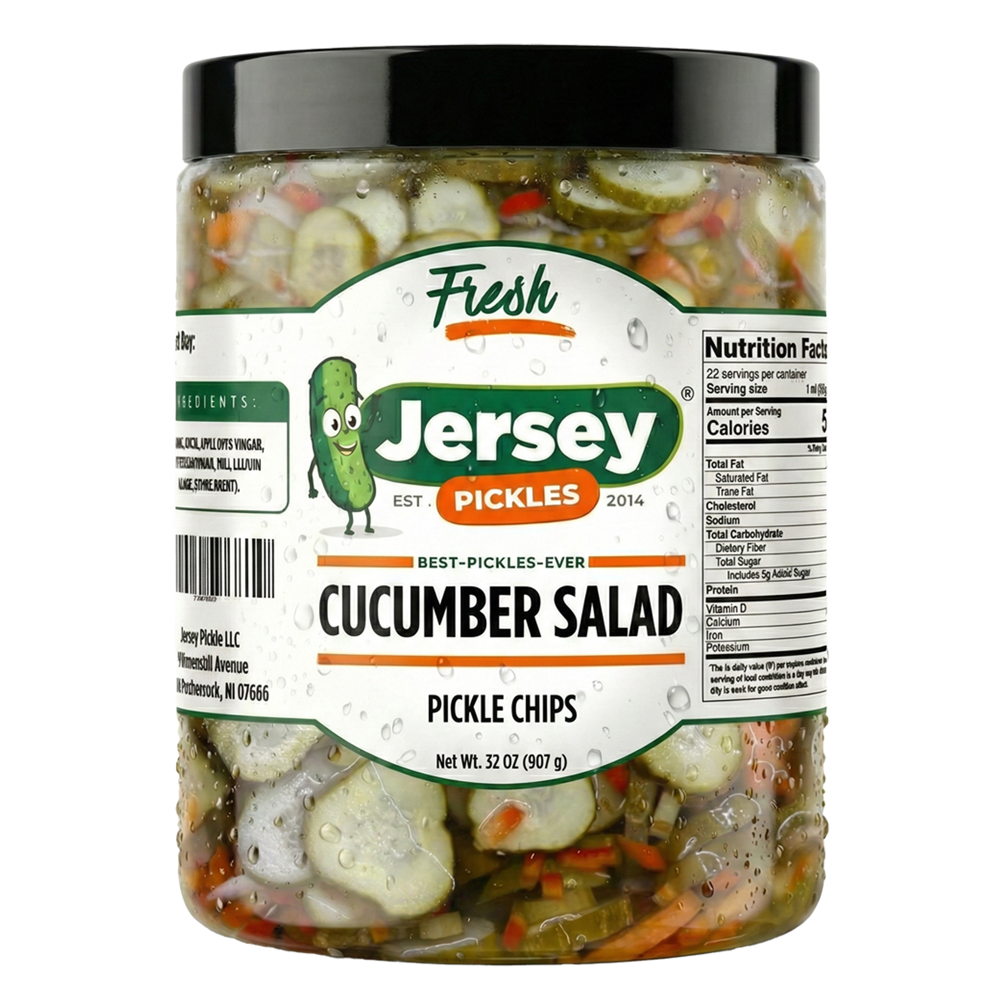 Pickled Cucumber Salad (sweet)