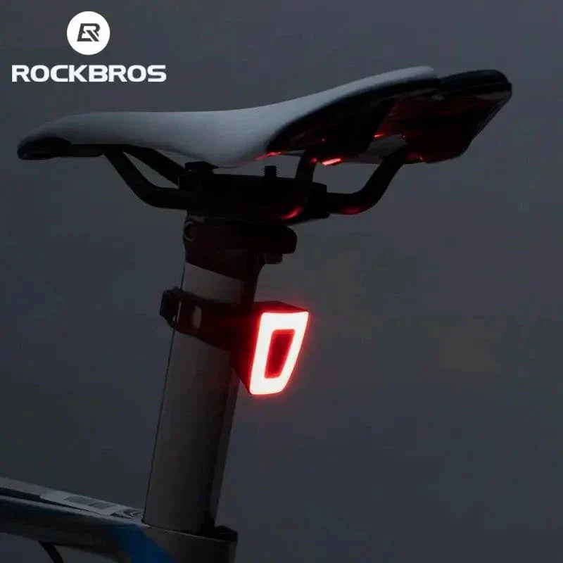 Cyclist's Beacon: USB Rechargeable Waterproof Light