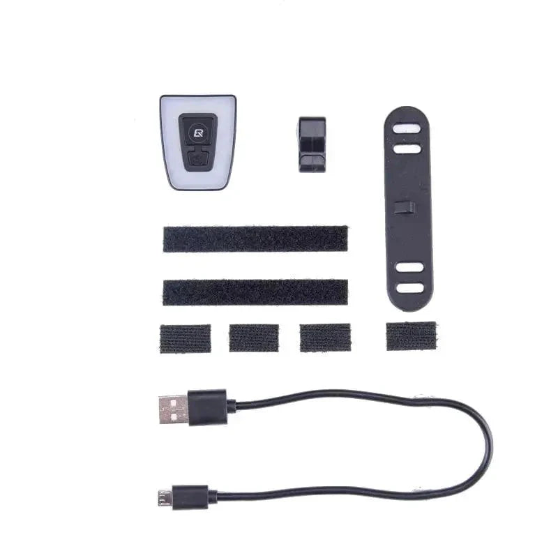 Cyclist's Beacon: USB Rechargeable Waterproof Light