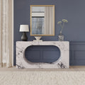 Fritzy - 59" Console Table - Engineered Stone