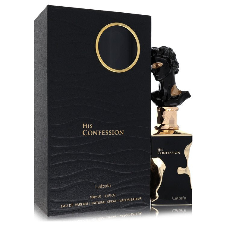 Lattafa His Confession by Lattafa Eau De Parfum Spray