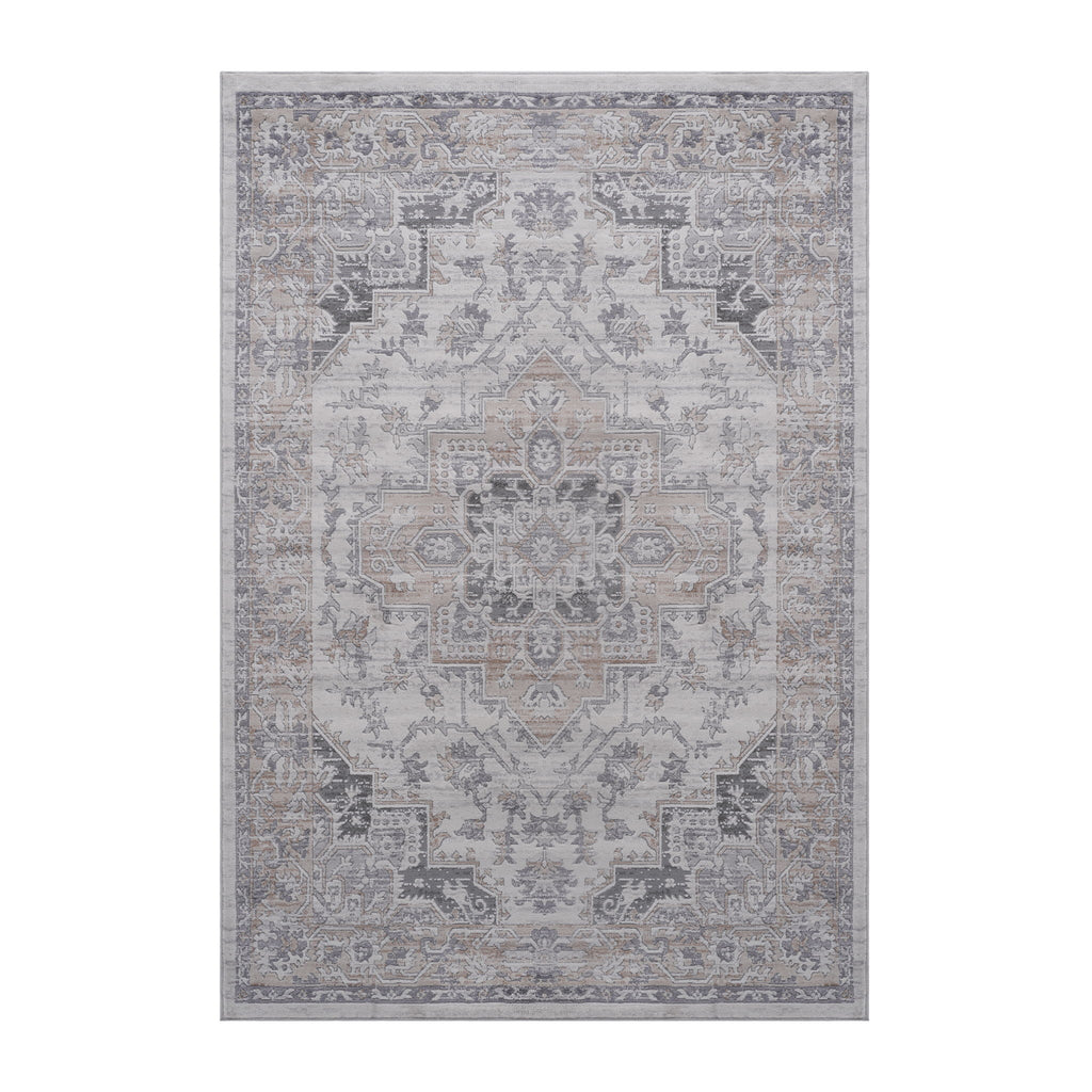 Marfi - 6' X 9' Oriental Area Rug - Ivory / Beige