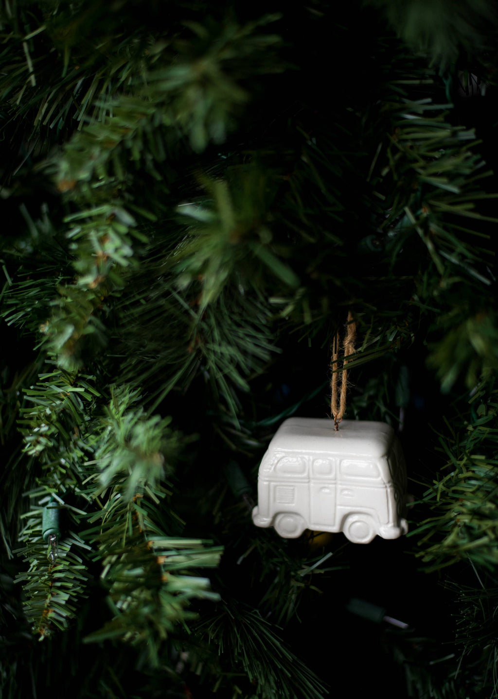 Handmade Porcelain Christmas Ornaments: Hot Air Ballon