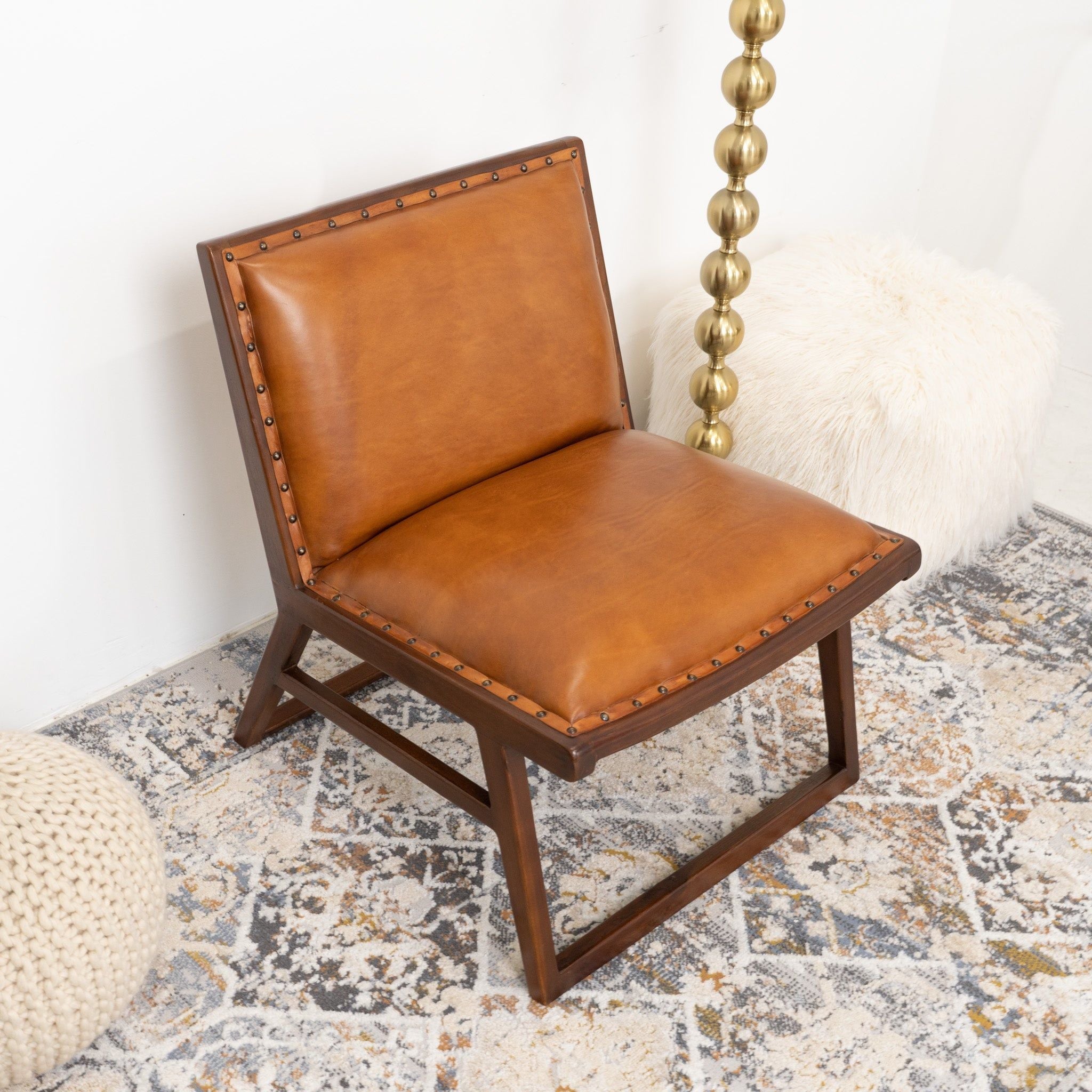 Everett - Lounge Chair - Tan