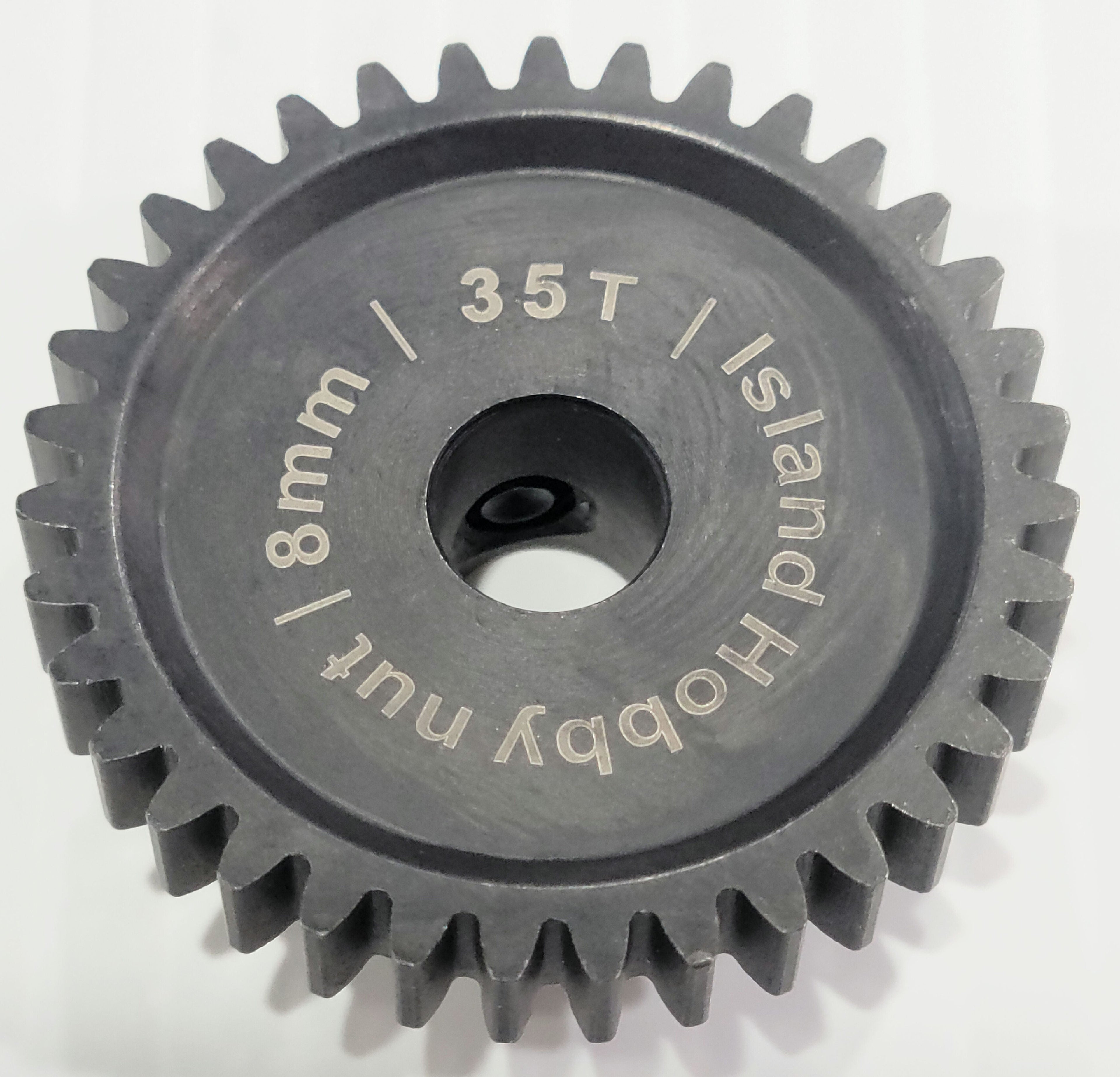 IRonmanRc 35T 8MM Mod1 Pinion Gear HARDENED STEEL