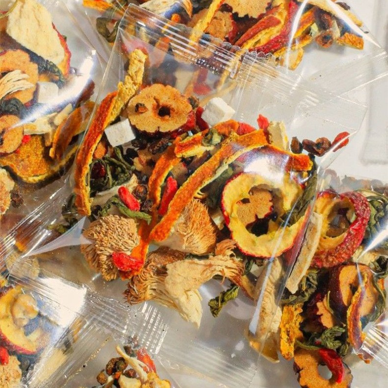 Lilac Hericium Erinaceus Sea Buckthorn Tea